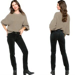 Democracy Natalie Ab Solution Straight Leg Corduroy Dark Green 2P